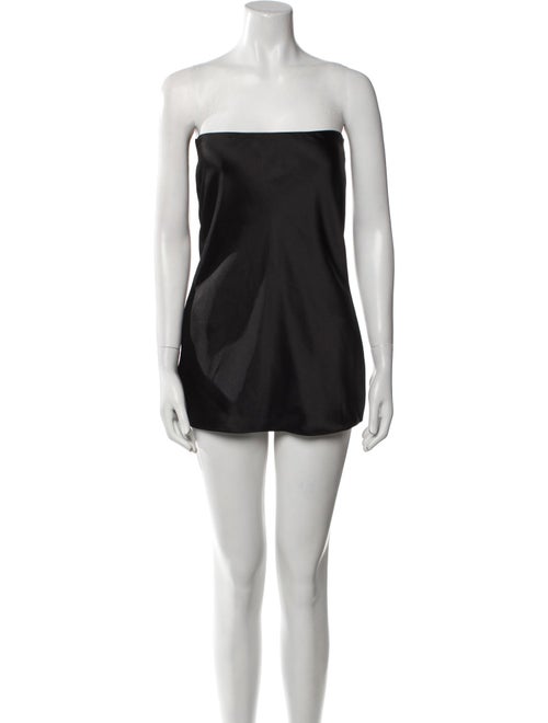 Norma Kamali Strapless Mini Dress