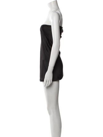 Norma Kamali Strapless Mini Dress