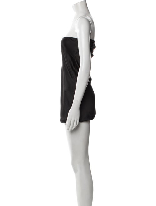 Norma Kamali Strapless Mini Dress