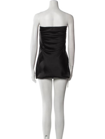 Norma Kamali Strapless Mini Dress