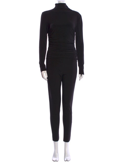 Norma Kamali Mock Neck Jumpsuit