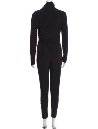Norma Kamali Mock Neck Jumpsuit