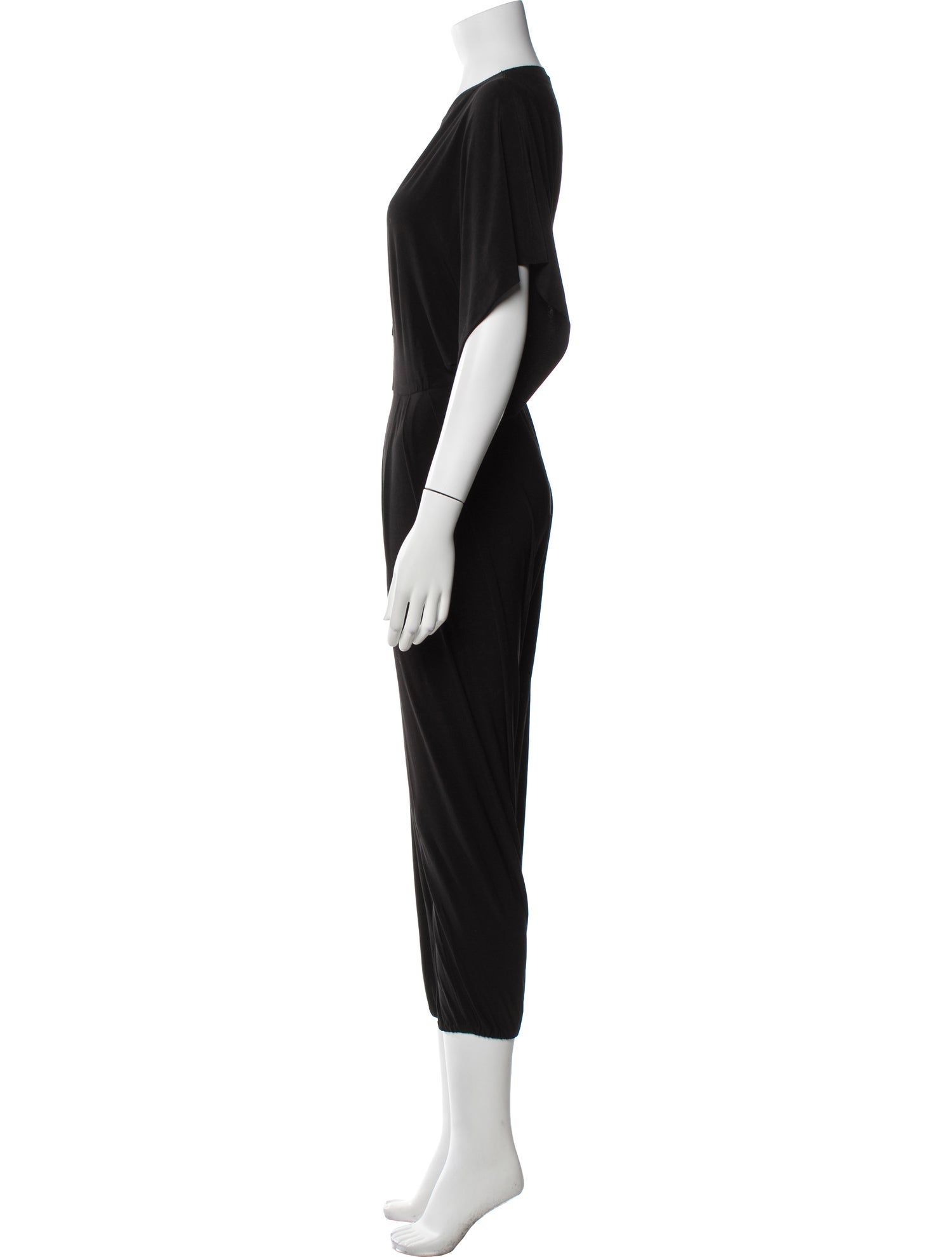 Norma Kamali V-Neck Jumpsuit