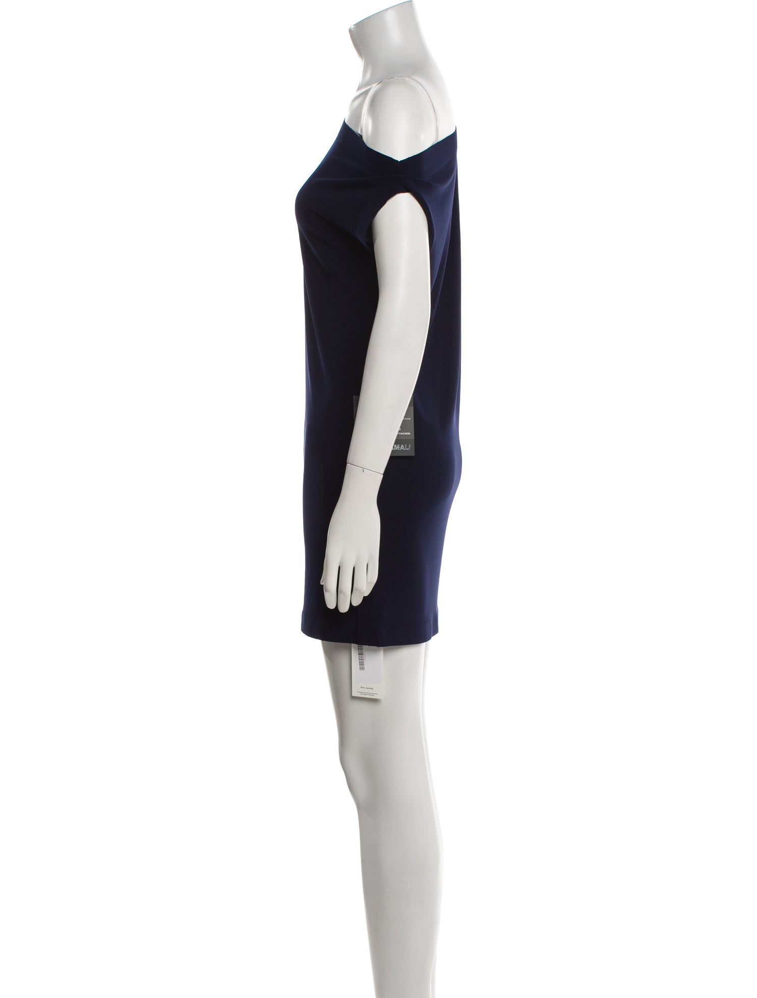 Norma Kamali One-Shoulder Mini Dress w/ Tags