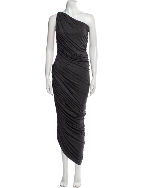 Norma Kamali One-Shoulder Long Dress