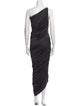 Norma Kamali One-Shoulder Long Dress