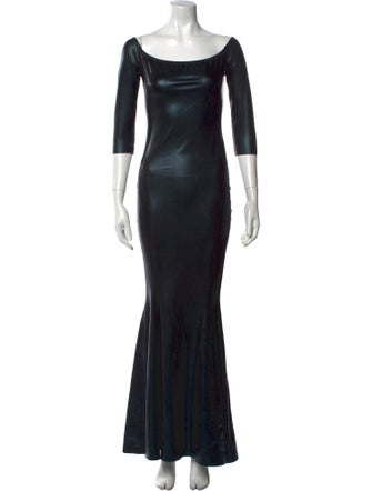 Norma Kamali Nylon Long Dress