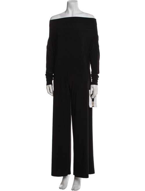 Norma Kamali Off-The-Shoulder Jumpsuit