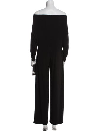 Norma Kamali Off-The-Shoulder Jumpsuit