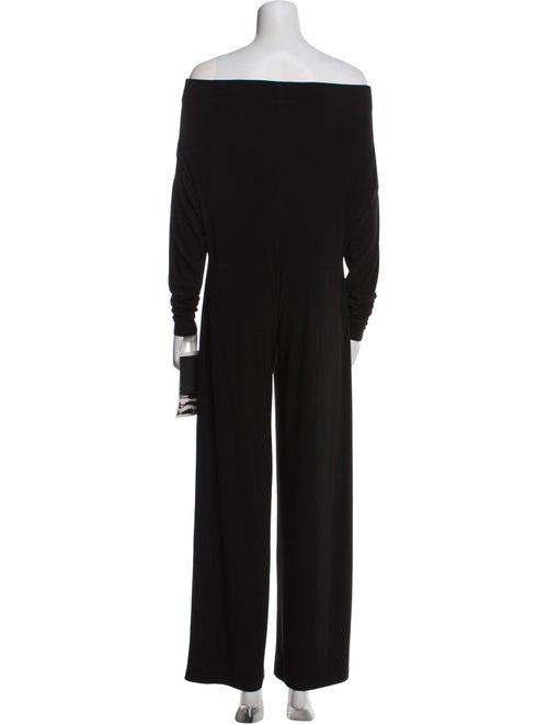 Norma Kamali Off-The-Shoulder Jumpsuit
