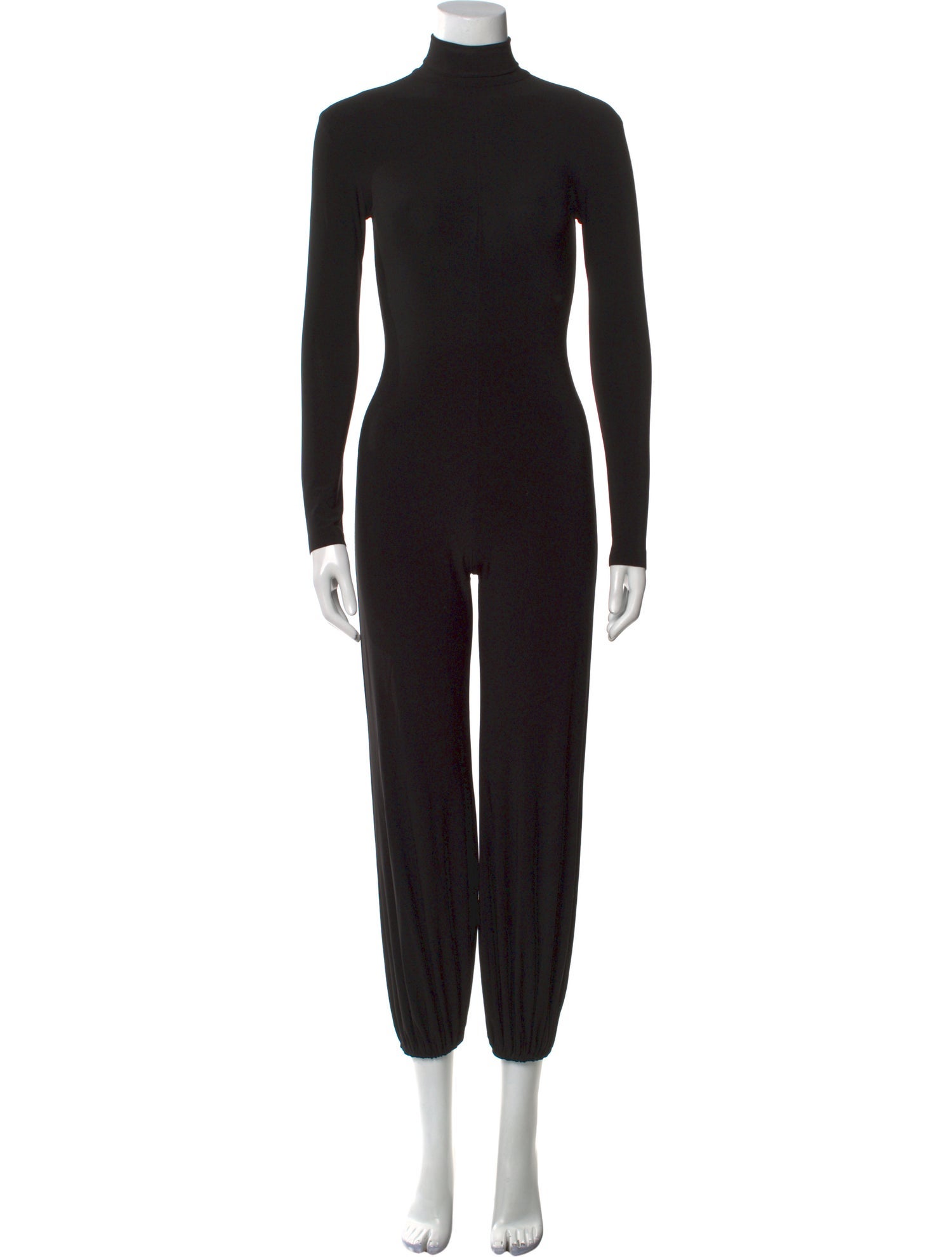 Norma Kamali Mock Neck Jumpsuit