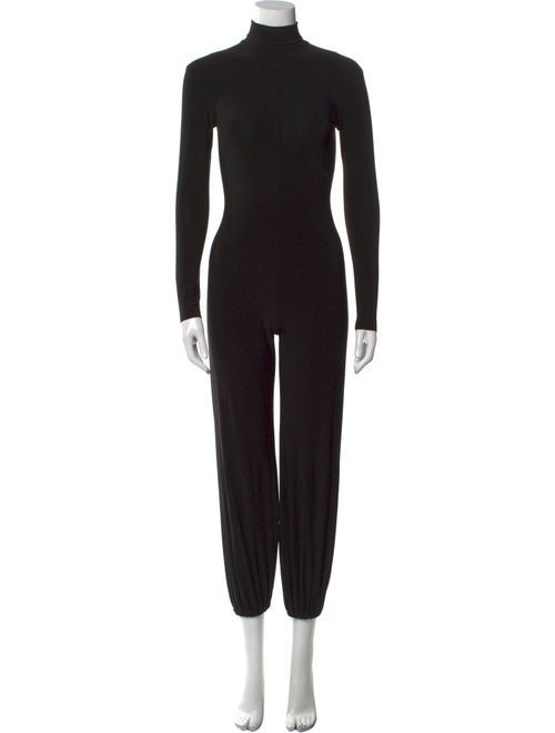 Norma Kamali Mock Neck Jumpsuit