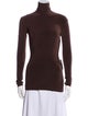 Norma Kamali Turtleneck Long Sleeve Top