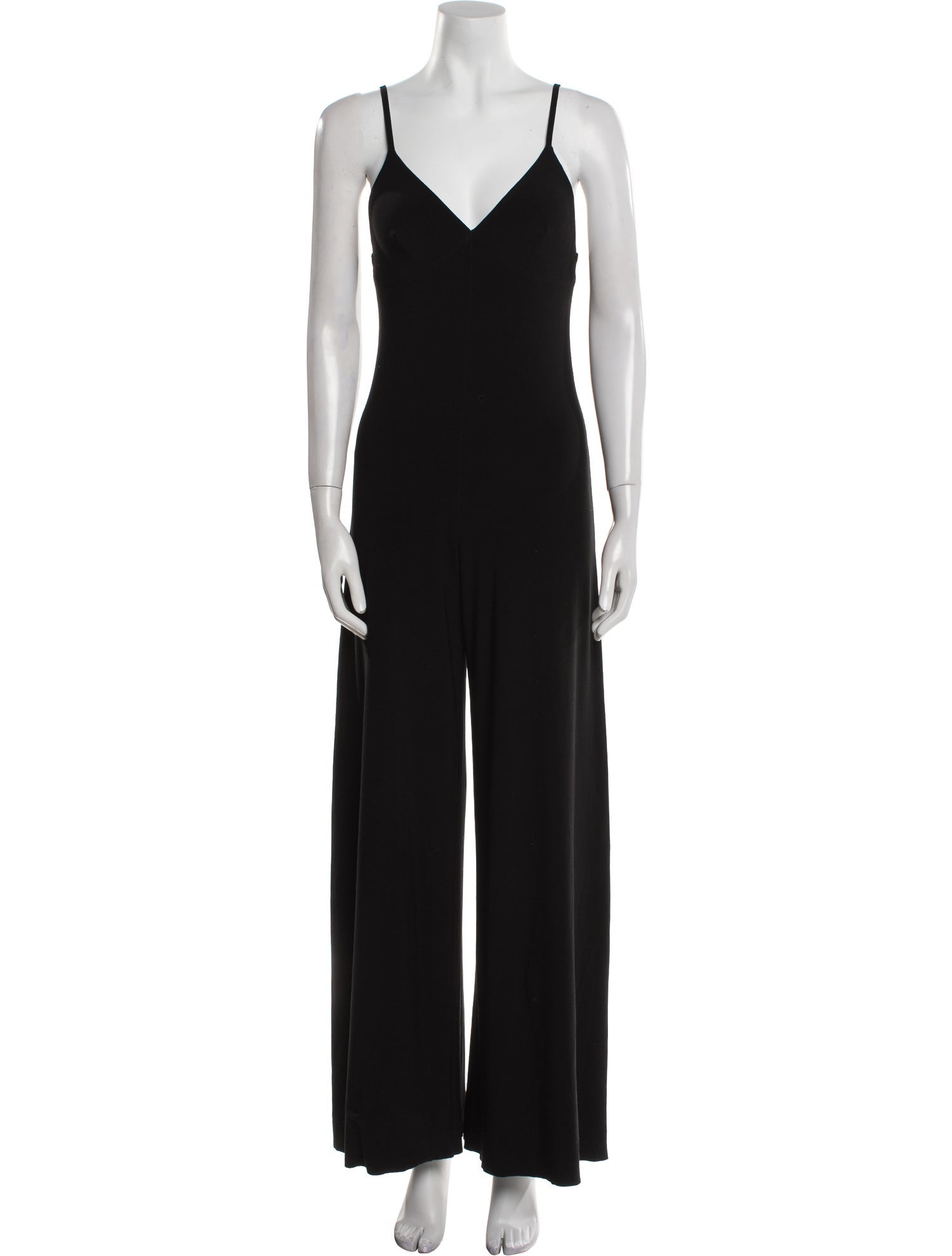 Norma Kamali V-Neck Jumpsuit