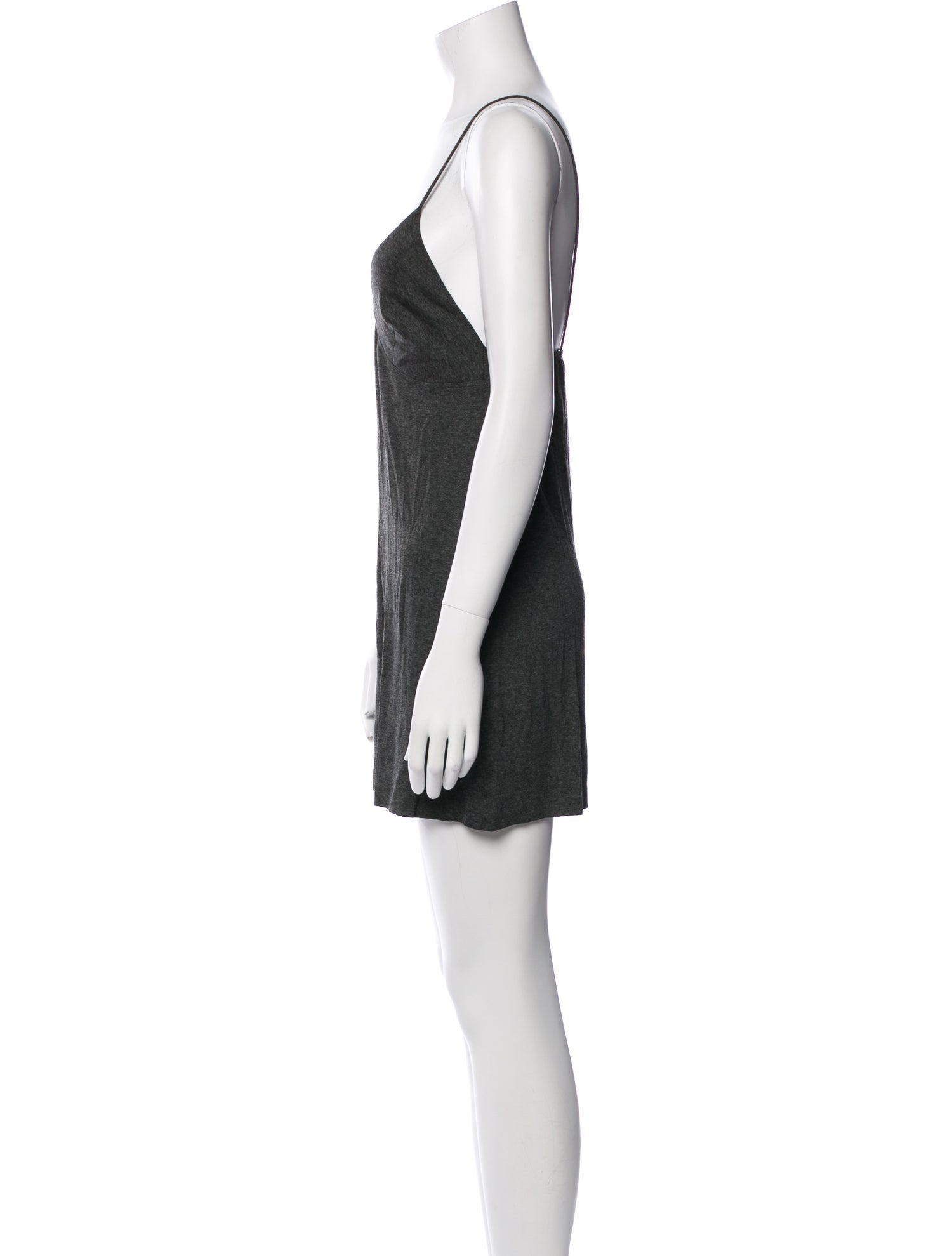 Norma Kamali Plunge Neckline Romper w/ Tags