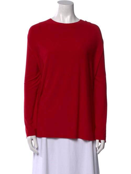 Norma Kamali Crew Neck Long Sleeve Top