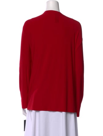 Norma Kamali Crew Neck Long Sleeve Top
