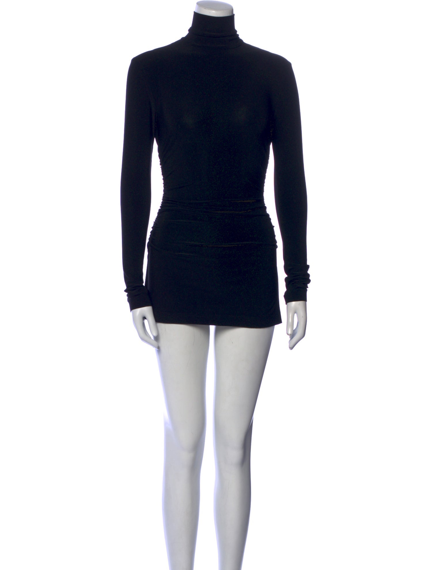 Norma Kamali Turtleneck Mini Dress