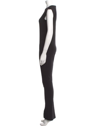 Norma Kamali Crew Neck Jumpsuit