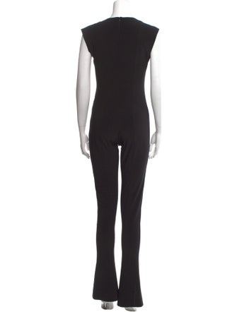 Norma Kamali Crew Neck Jumpsuit