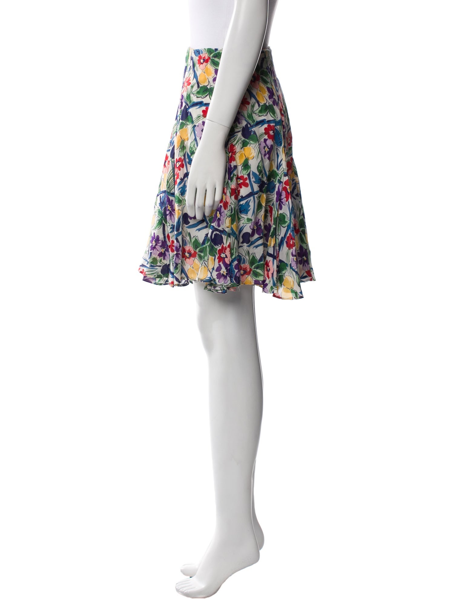 Norma Kamali Printed Mini Shorts