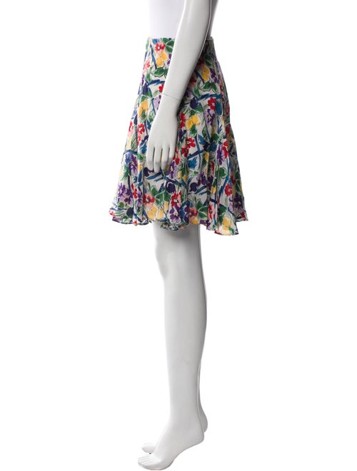 Norma Kamali Printed Mini Shorts