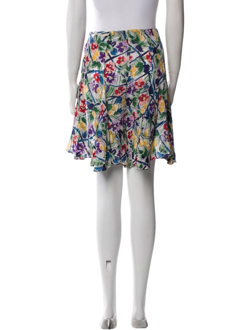 Norma Kamali Printed Mini Shorts