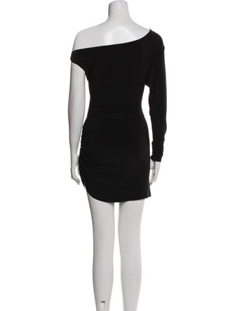 Norma Kamali One-Shoulder Mini Dress