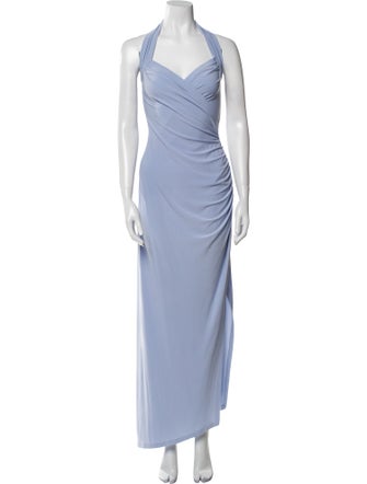 Norma Kamali Halterneck Midi Length Dress