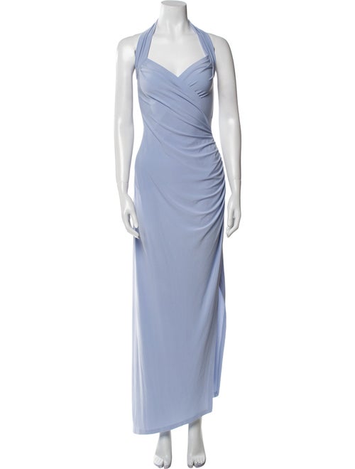 Norma Kamali Halterneck Midi Length Dress