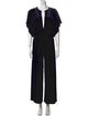 Norma Kamali V-Neck Jumpsuit