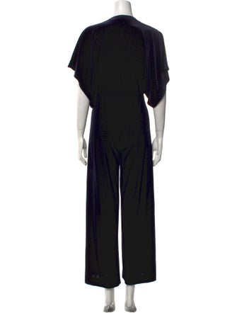 Norma Kamali V-Neck Jumpsuit