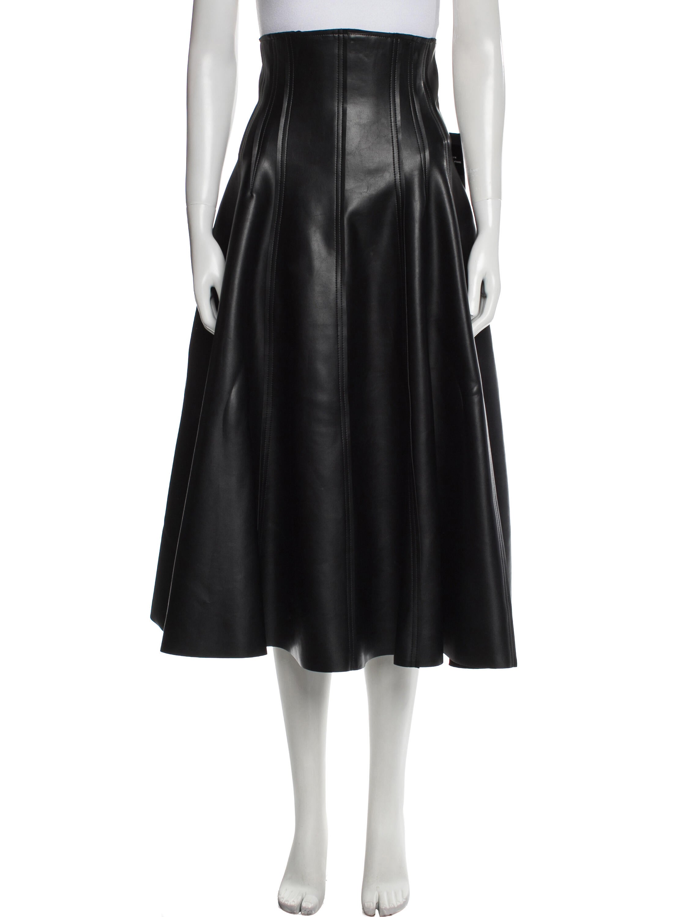 Norma Kamali Midi Length Skirt