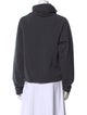 Norma Kamali Turtleneck Long Sleeve Sweatshirt