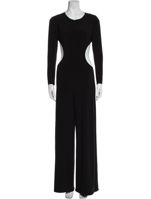 Norma Kamali Scoop Neck Jumpsuit