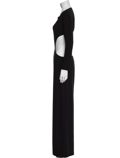 Norma Kamali Scoop Neck Jumpsuit