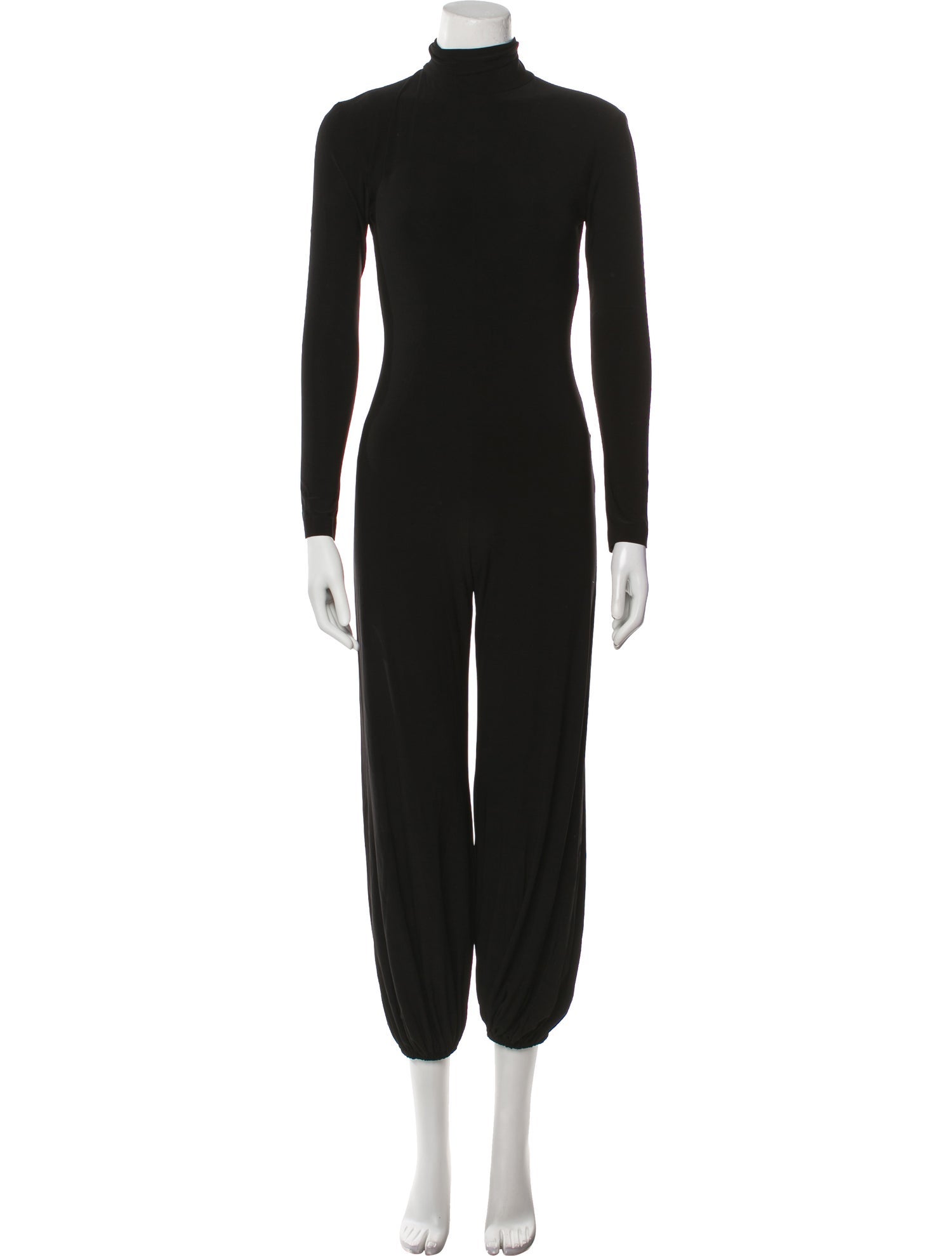 Norma Kamali Mock Neck Jumpsuit