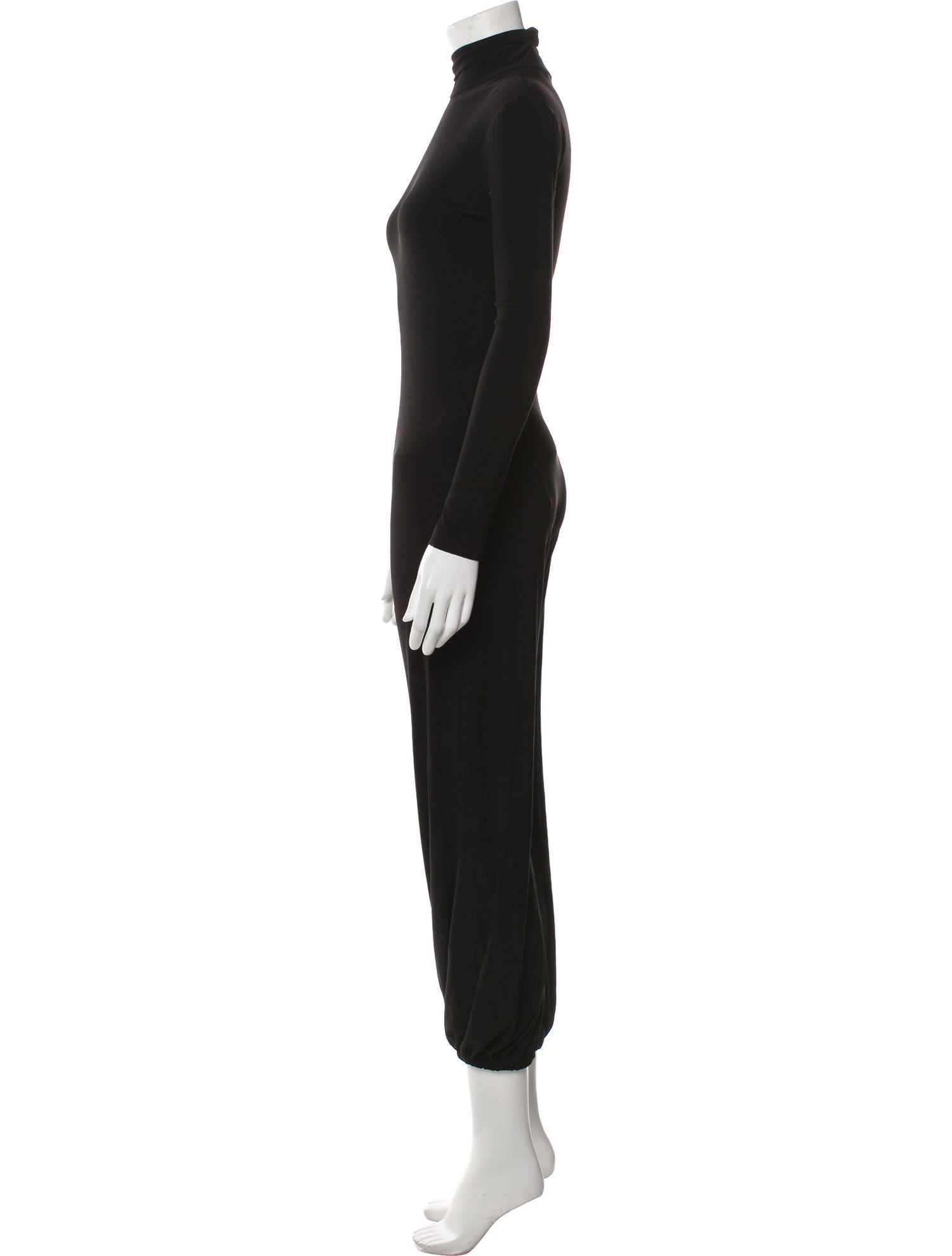 Norma Kamali Mock Neck Jumpsuit
