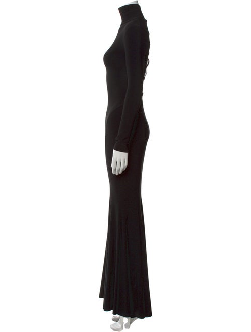Norma Kamali Turtleneck Long Dress