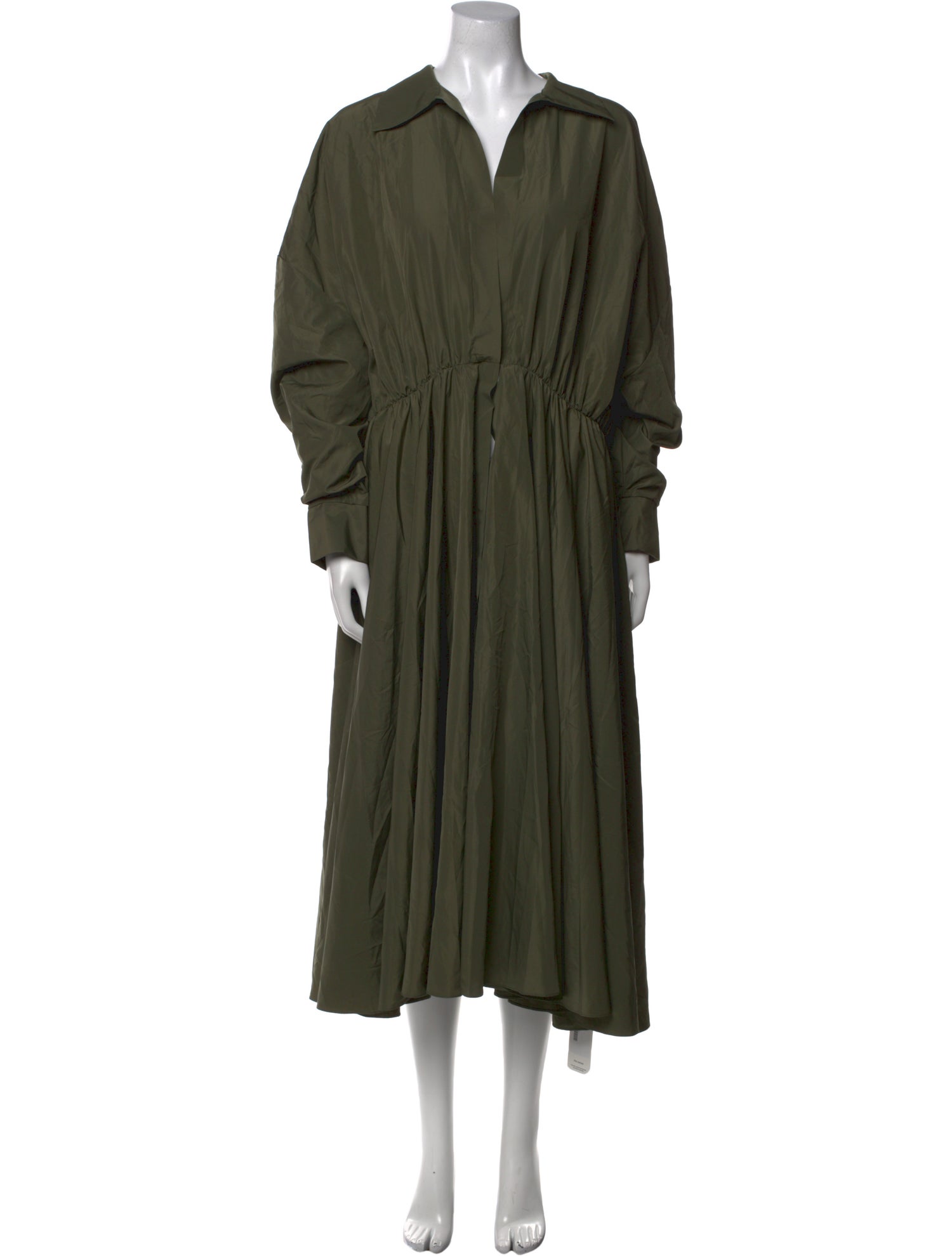 Norma Kamali V-Neck Midi Length Dress w/ Tags