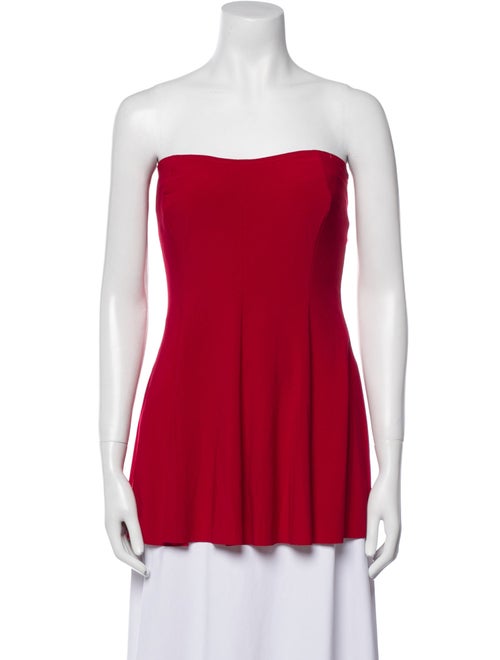 Norma Kamali Strapless Top