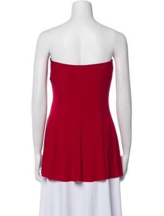 Norma Kamali Strapless Top