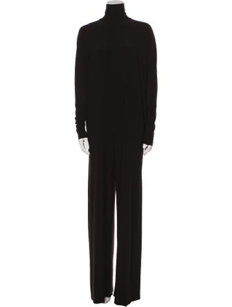 Norma Kamali Turtleneck Jumpsuit
