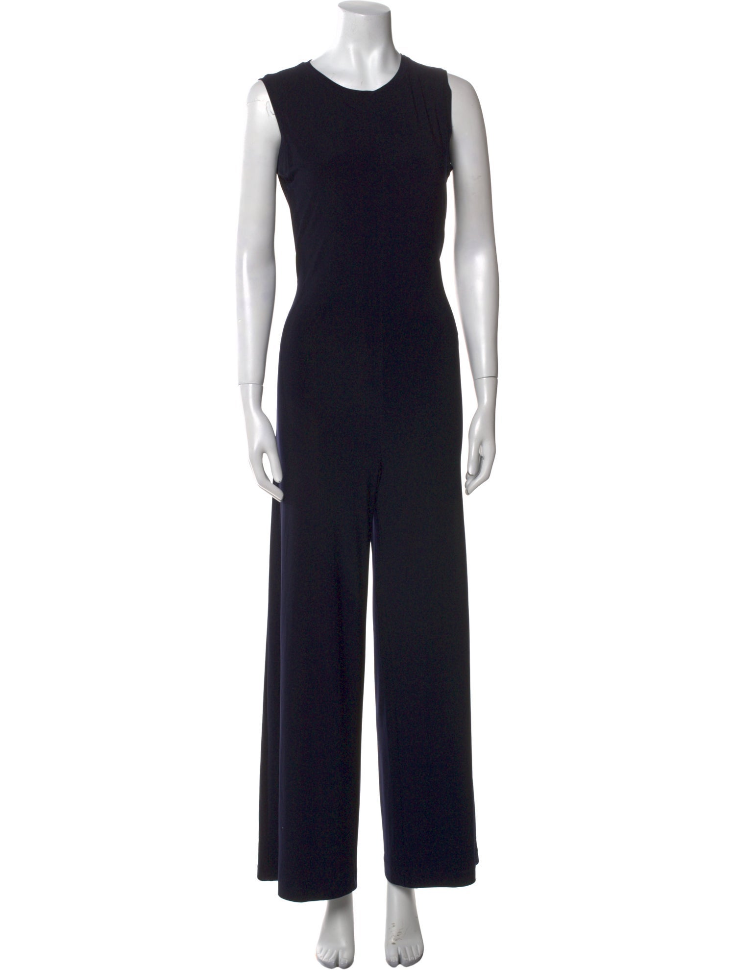 Norma Kamali Crew Neck Jumpsuit