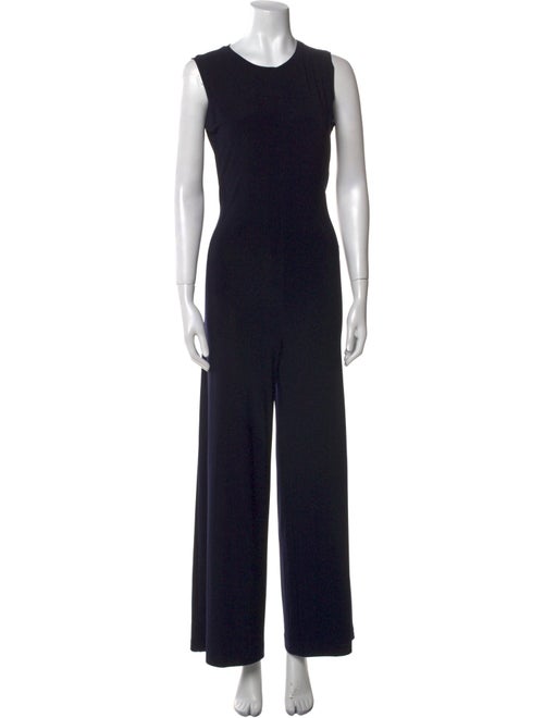 Norma Kamali Crew Neck Jumpsuit