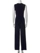 Norma Kamali Crew Neck Jumpsuit