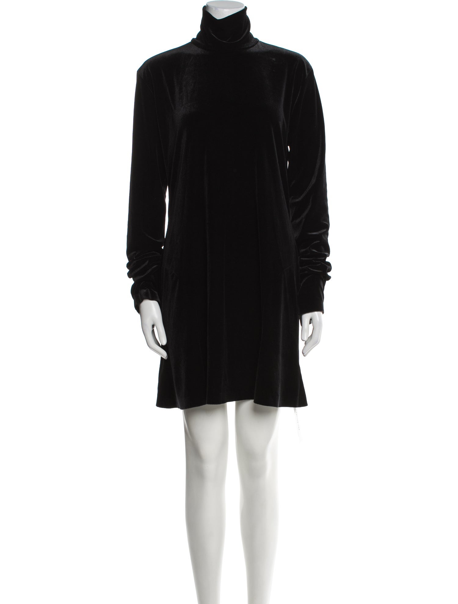 Norma Kamali Turtleneck Mini Dress