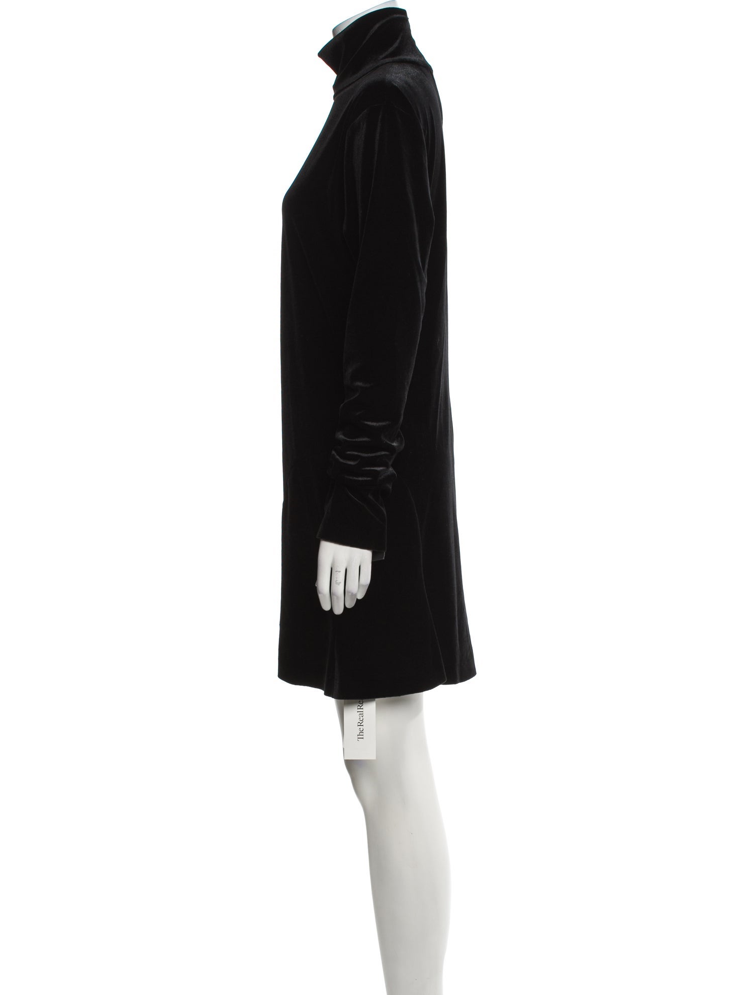 Norma Kamali Turtleneck Mini Dress