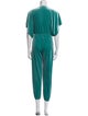 Norma Kamali V-Neck Jumpsuit