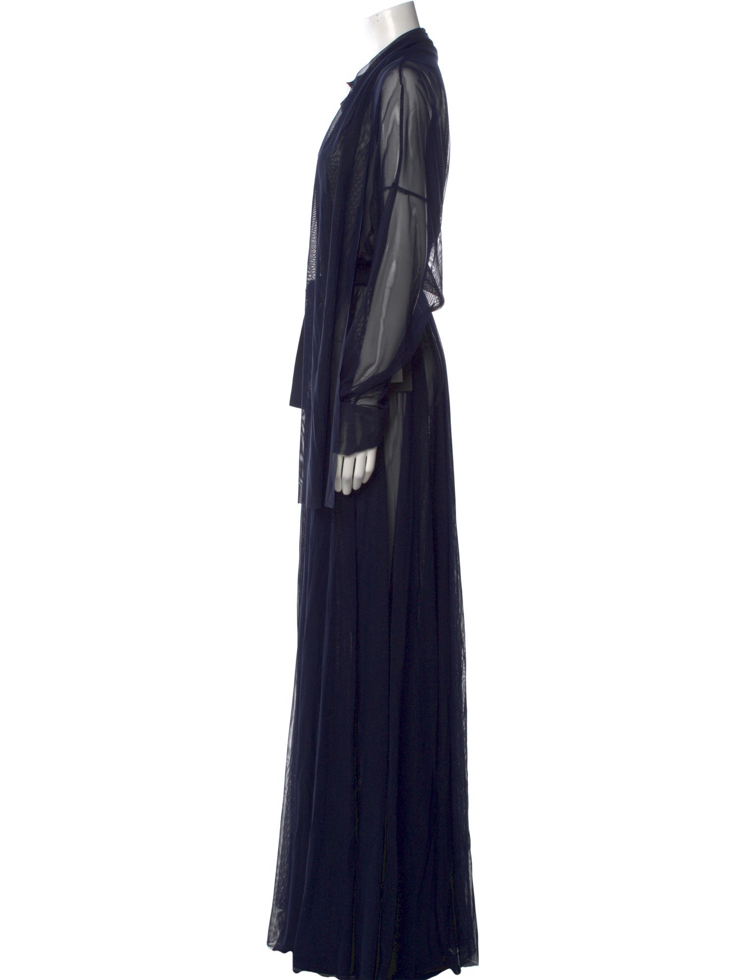 Norma Kamali Nylon Long Dress w/ Tags